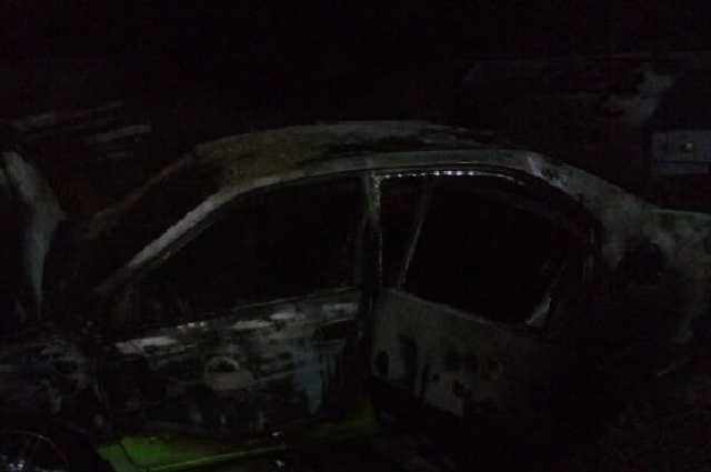 На Днепропетровщине сожгли авто россиянина с проукраинскими взглядами