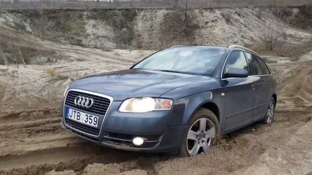 Полноприводные Audi на «бляхах» показали на что способны. Видео