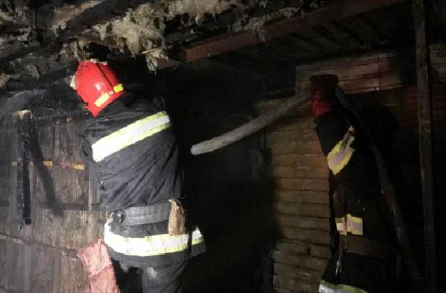 В Хмельницком произошел пожар на вещевом рынке