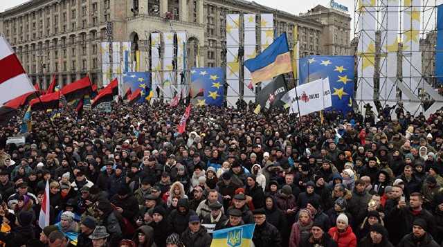 В полиции Киева рассказали, сколько сторонников Саакашвили пришли на марш