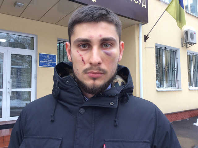 Вор и банкрот Сергей Попов избил адвоката (видео)