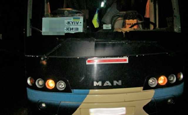 Пьяный пассажир угрожал подорвать автобус международного сообщения, следовавший в Киев