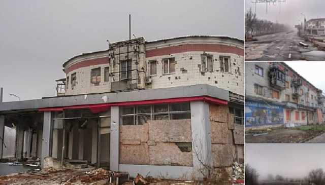 "Слава "ДНР": сеть шокировали снимки разрушенного Донецка