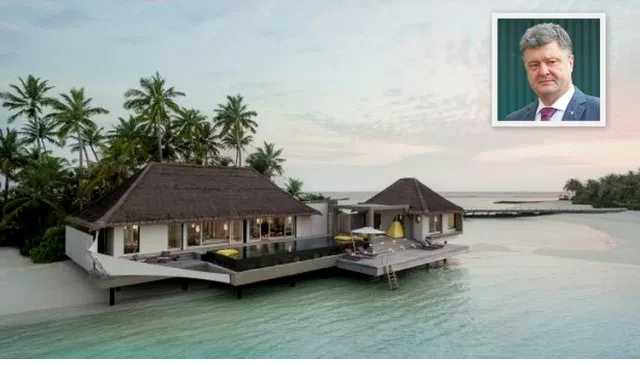 Порошенко встретил Новый год на Мальдивах с фейерверками, - депутат