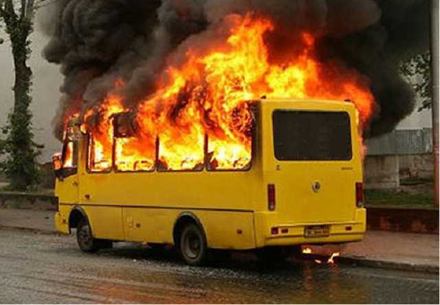 В Казахстане 52 человека заживо сгорели в автобусе