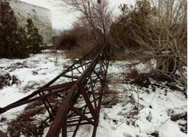 В Одесской области воруют провода с упавших электроопор