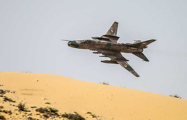 В Сирии сбили российский самолет после того, как тот бомбардировал повстанцев