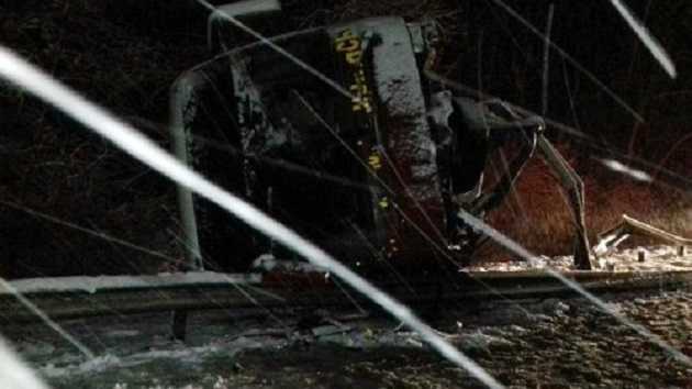 На Львівщині перекинувся автобус із аматорською футбольною командою