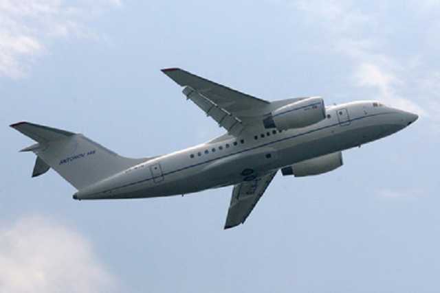 Появилось видео с места крушения самолета в Росии