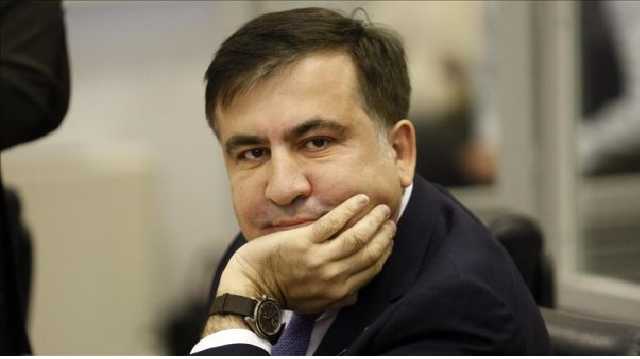 Появилось первое видео Саакашвили в аэропорту Варшавы