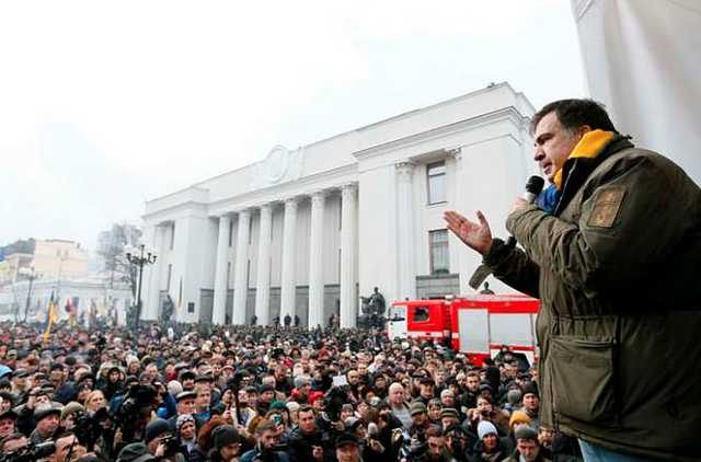 Стало известно, что Саакашвили должен был делать в Украине 13 февраля