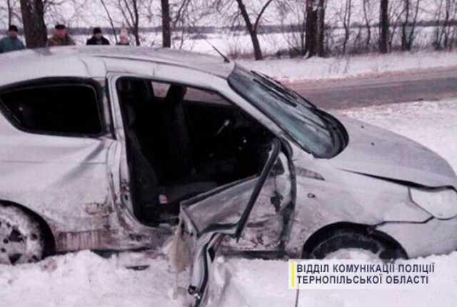 На Тернопольщине в результате ДТП госпитализировано трое детей