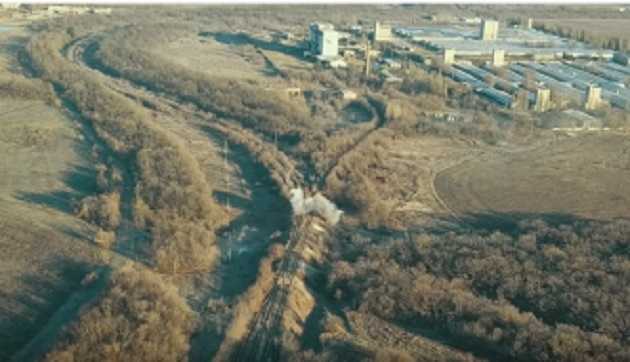 Боевики показали на видео, как обстреливают позиции ВСУ