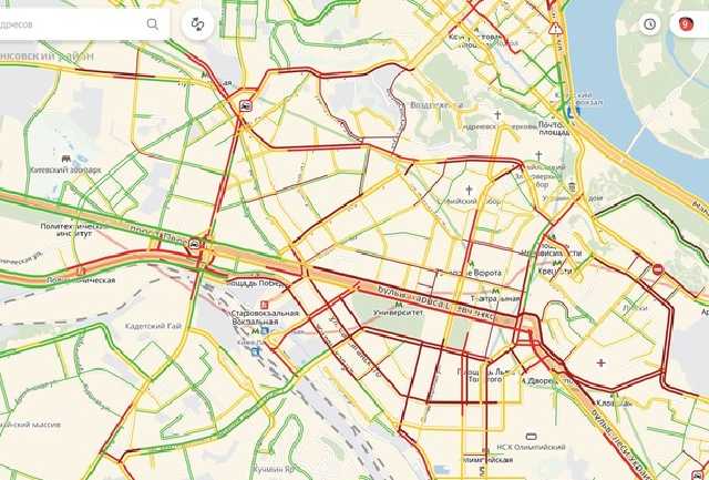 Девятибалльные пробки сковали Киев