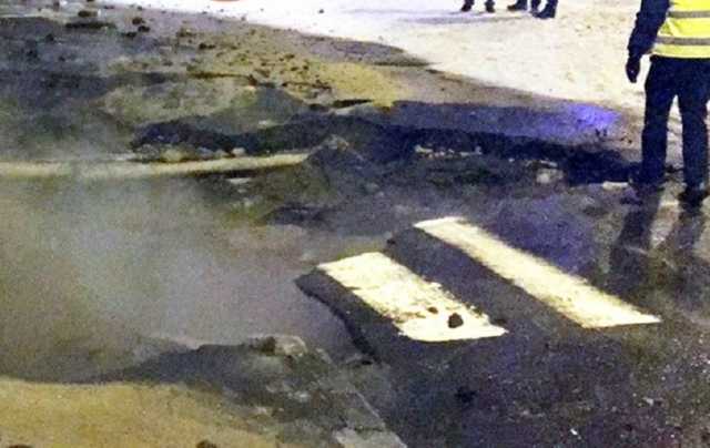 В Киеве произошла масштабная авария на теплосети