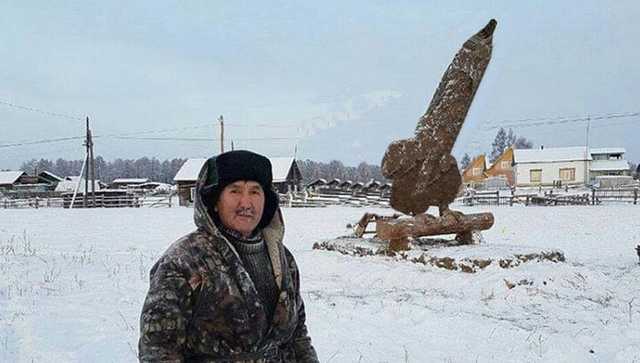 По мотивам послания Путина: в Якутии построили ракету из дерьма