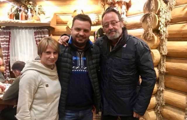 Жан Рено в Карпатах: легендарный актер начал разговаривать по-украински