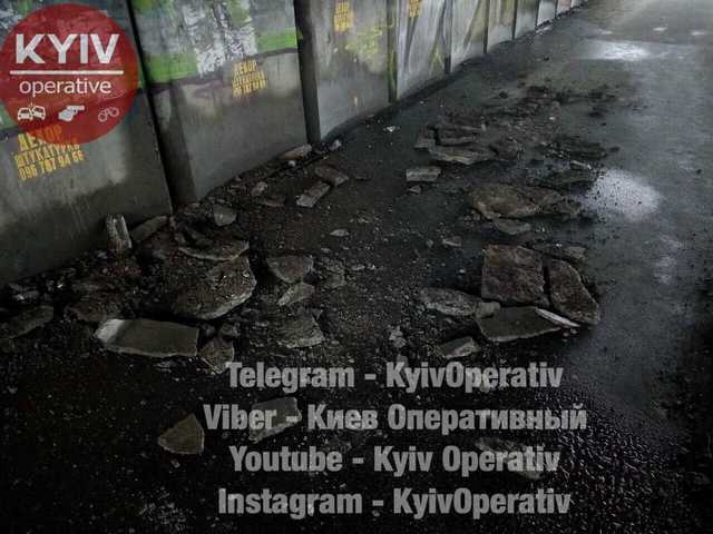 В Киеве может обвалиться еще один путепровод