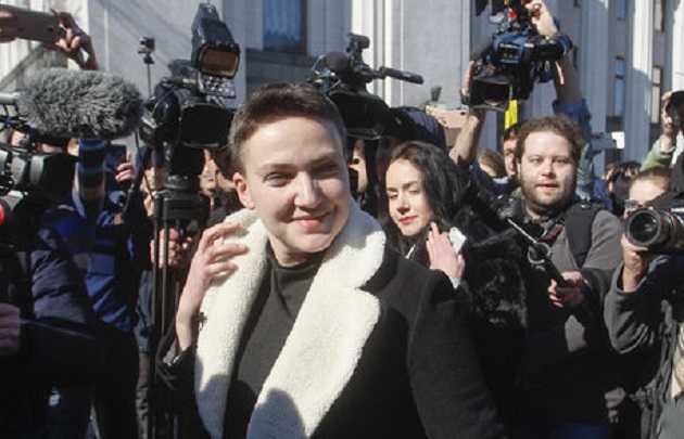 Савченко: изолятор СБУ "в некоторых моментах" хуже, чем у врага