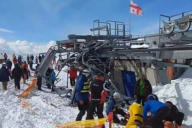 Выяснилась причина аварии подъемника на курорте Гудаури