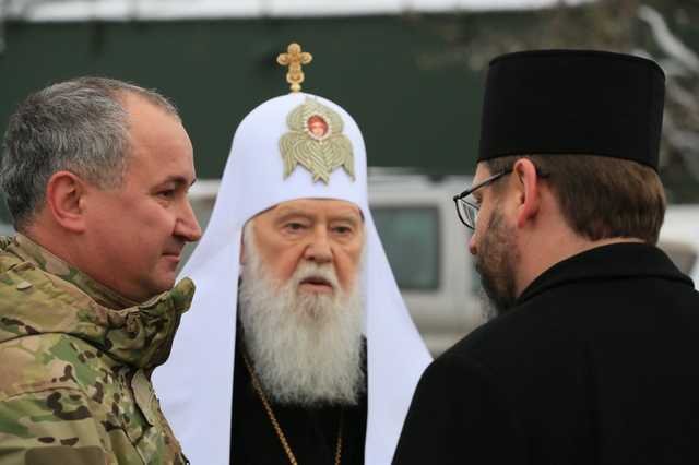 Филарет объяснил, почему Бог допустил войну на Донбассе, а не в центре страны