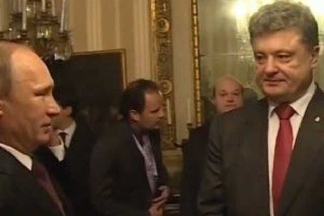 Порошенко обратился к Путину на «ты»