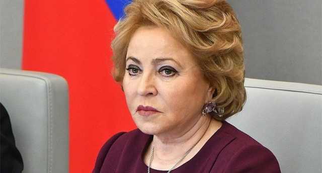 Матвиенко: «Украина стреляет в собственную ногу»