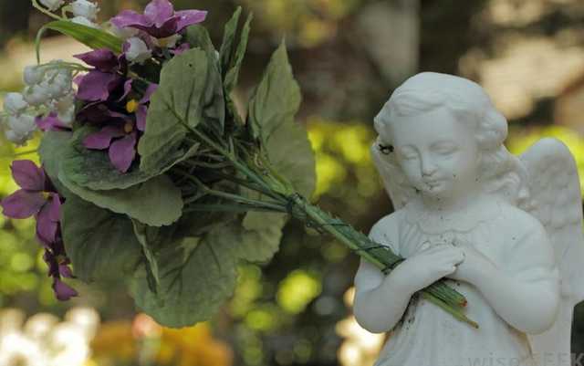 Под Одессой надгробная плита убила маленького ребенка