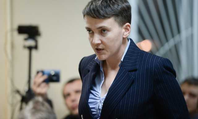 Опубликовано фото заметно похудевшей в СИЗО Надежды Савченко