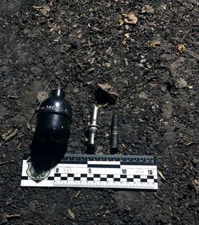 В Харьковской области на детской площадке нашли гранату