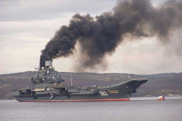 «Корабль позора» ВМФ России отправили на ремонт в Мурманск