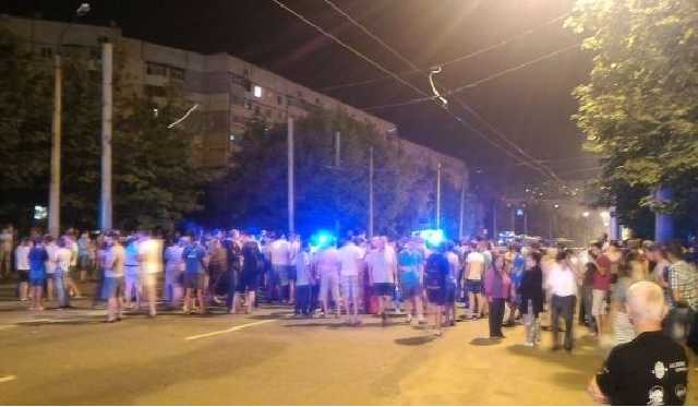 У Харкові натовп намагався вчинити самосуд над водієм