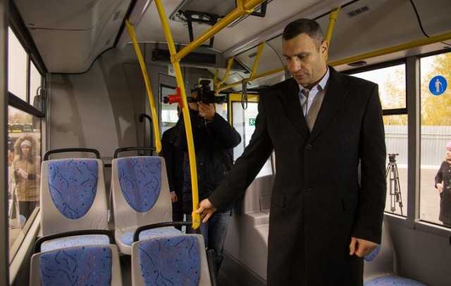 Кличко заявил о повышении цен на проезд в общественном транспорте