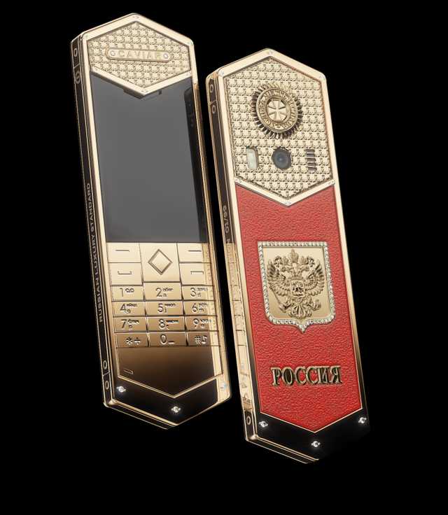 Для "царя": к инаугурации Путина выпустили телефон в бриллиантах