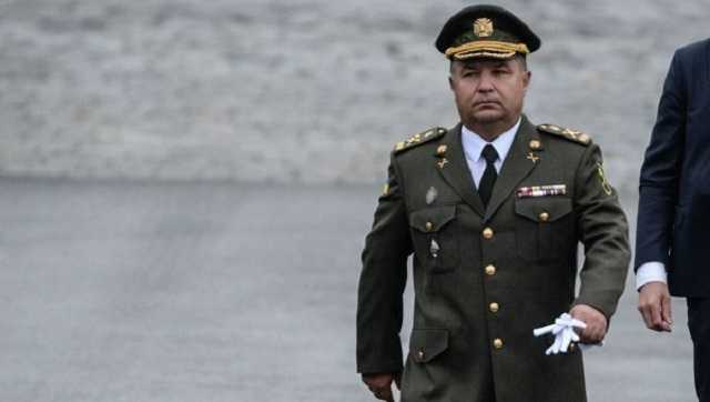 Министр обороны Полторак заработал 68 тысяч за апрель