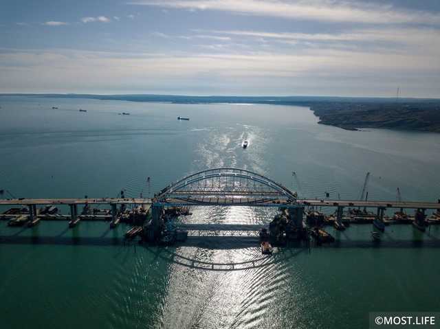 Google Maps отказывается показывать Крымский мост