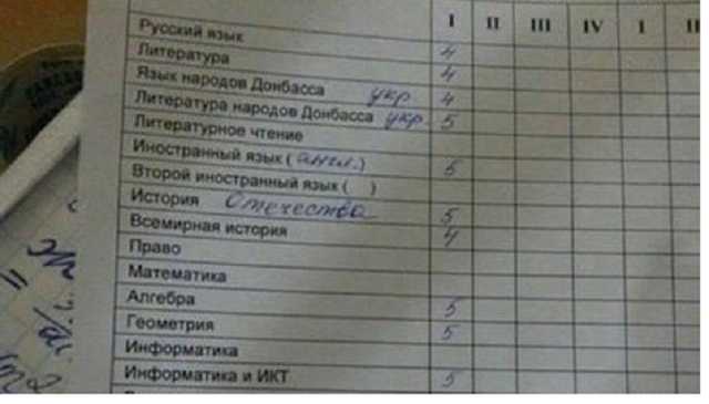 В школах Украины отменят табеля