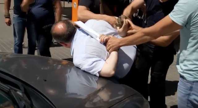 Появилось видео задержания организатора «убийства» Бабченко