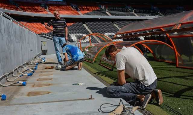 Террористы показали, как сейчас выглядит "Донбасс Арена"