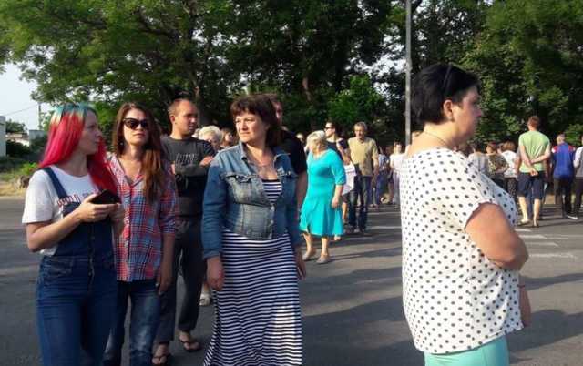 Одесситы утром заблокировали "дорогу смерти"