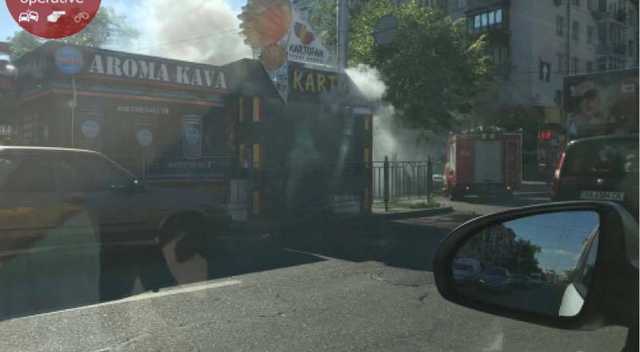 В центре Киева вспыхнули МАФы (фото)