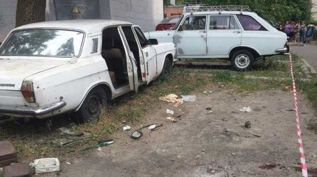 Взрыв в Киеве: полиция задержала владельца автомобиля "Волга"