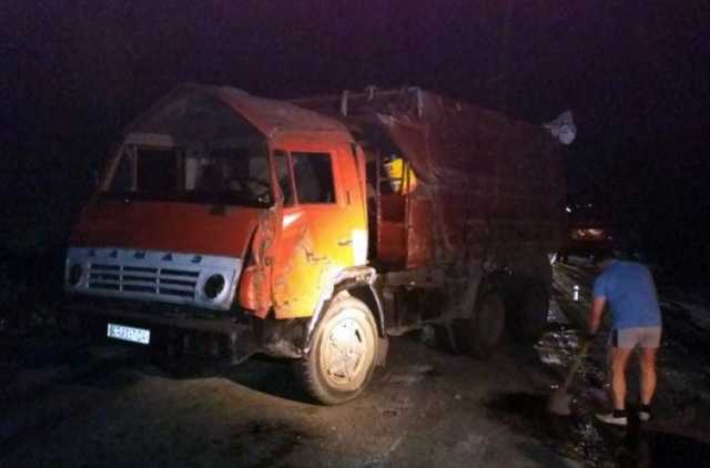 На Днепропетровщине перевернулся грузовик с химическим веществом