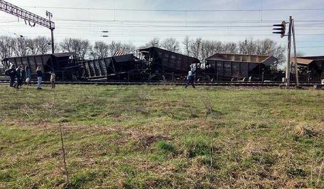 В Одесской области сошли с рельсов грузовые вагоны, изменен маршрут 20 поездов