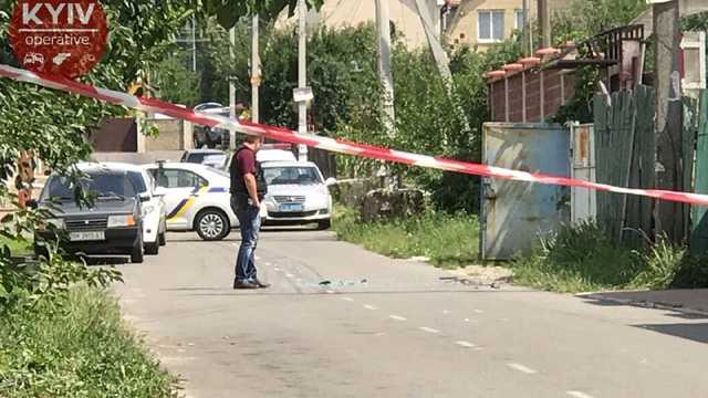 Под Киевом кавказцы прострелили ноги мужчине и отобрали сумку с деньгами