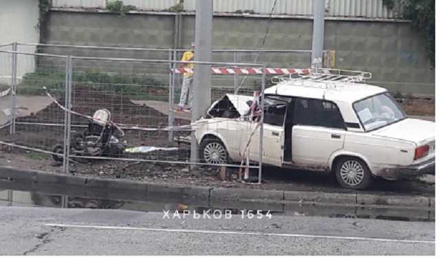 В Харькове водитель жигулей сбил маму с ребенком: малыш умер в больнице