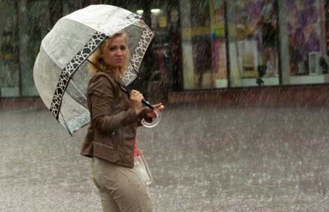 Новая неделя начнется с грозовых дождей, местами сильных