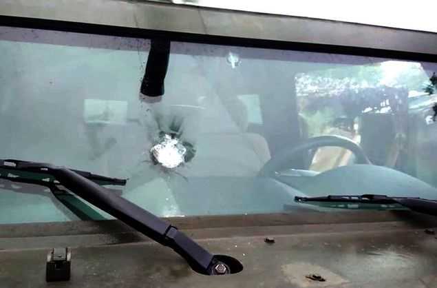 Боевики обстреляли авто с украинскими пограничниками на пункте пропуска Майорское