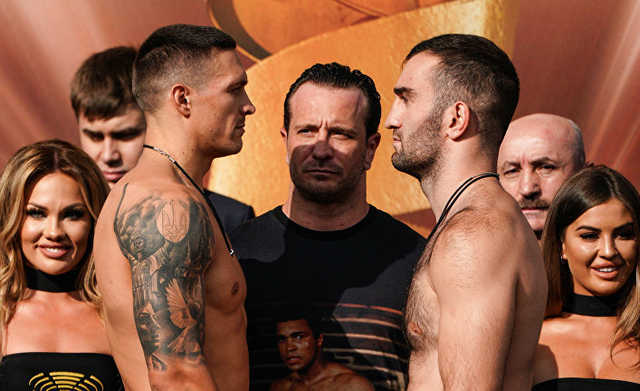 В Украине откроют фан-зоны для просмотра боя Усика с Гассиевым