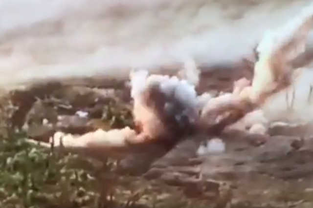 ВСУ уничтожили блиндаж оккупантов: смерть террористов попала на видео